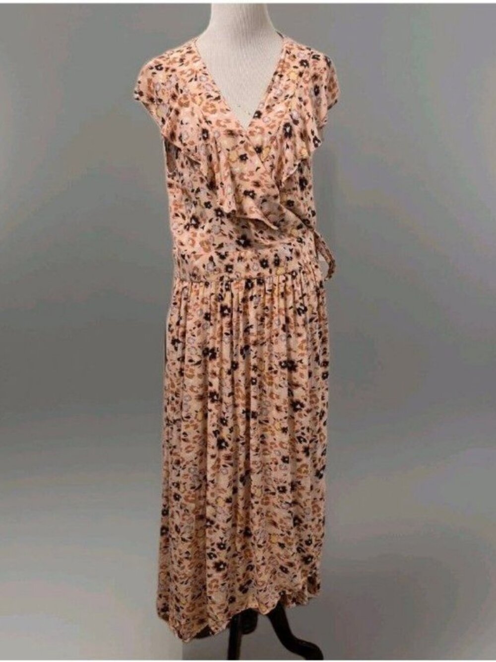 Sofia by Sofia Vergara Peach Floral Maxi Dress - Picture 10 of 10